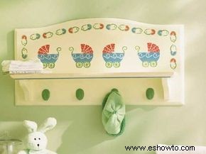 Cómo estarcir la decoración de los niños 