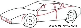 Cómo dibujar autos 