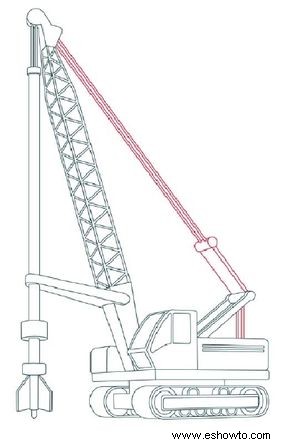 Cómo dibujar vehículos de construcción 