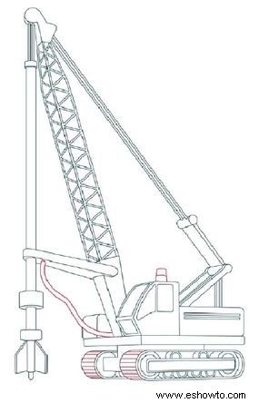 Cómo dibujar vehículos de construcción 