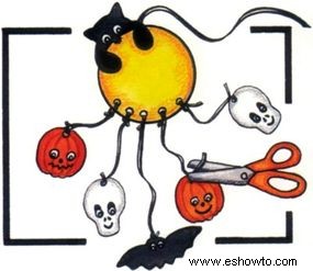 Manualidades fáciles de Halloween para niños 