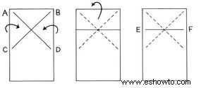 Cómo doblar origami 