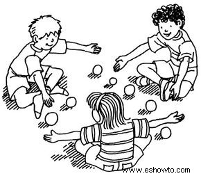 Juegos fáciles al aire libre para niños 
