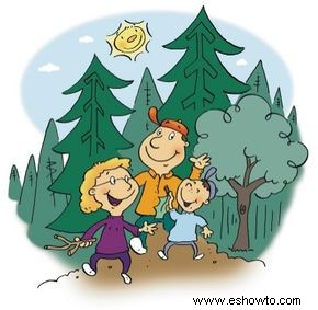 Manualidades de árboles para niños 