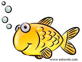 Cómo dibujar un pez dorado en 4 pasos 