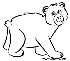 Cómo dibujar un oso en 4 pasos 