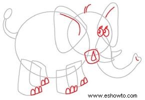 Cómo dibujar un elefante en 5 pasos 