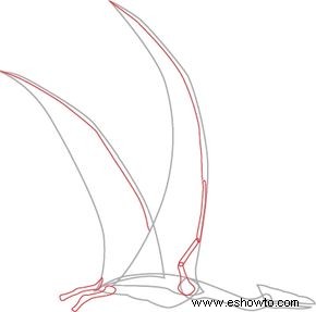 Cómo Dibujar Quetzalcóatlus en 6 Pasos 