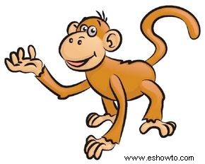 Cómo dibujar un mono en 5 pasos 