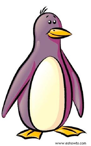 Cómo dibujar un pingüino en 5 pasos 