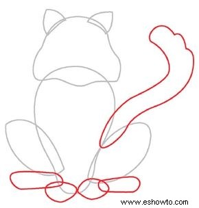Cómo dibujar un gato en 5 pasos 