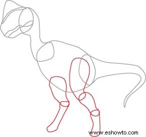 Cómo Dibujar Oviraptor en 7 Pasos 