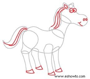 Cómo dibujar un caballo en 5 pasos 