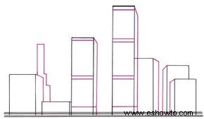 Cómo dibujar un paisaje urbano en 5 pasos 