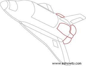 Cómo dibujar transbordadores espaciales en 7 pasos 