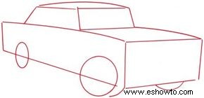 Cómo dibujar un Chevy de 1957 en 5 pasos 
