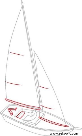 Cómo dibujar veleros en 6 pasos 