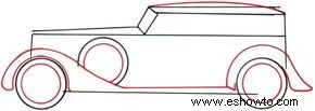 Cómo Dibujar un Auto Clásico en 5 Pasos 