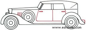 Cómo Dibujar un Auto Clásico en 5 Pasos 