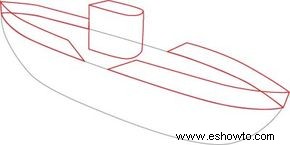Cómo dibujar submarinos en 6 pasos 