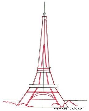 Cómo Dibujar la Torre Eiffel en 5 Pasos 