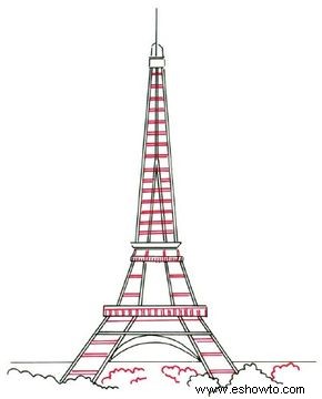 Cómo Dibujar la Torre Eiffel en 5 Pasos 