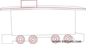 Cómo dibujar furgones de cola en 6 pasos 