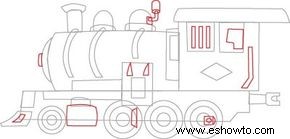 Cómo dibujar máquinas de vapor en 7 pasos 