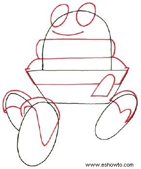 Cómo dibujar un robot de dibujos animados en 5 pasos 