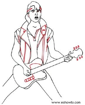 Cómo dibujar una estrella de rock en 5 pasos 