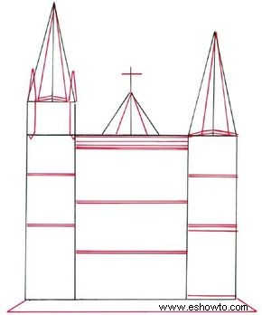Cómo Dibujar Catedrales en 5 Pasos 