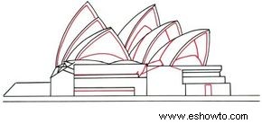 Cómo dibujar la Ópera de Sídney en 5 pasos 