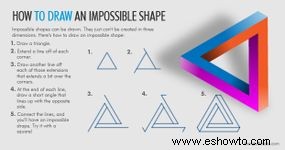 Cómo dibujar formas imposibles 