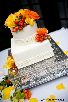 Pasteles de boda sensacionales 