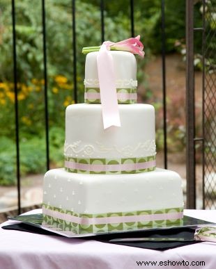 Pasteles de boda sensacionales 