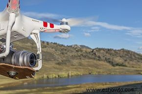 Cómo funciona la cinematografía de drones 