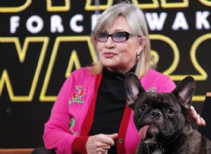 5 momentos inolvidables de Carrie Fisher promocionando  Star Wars: El despertar de la Fuerza 