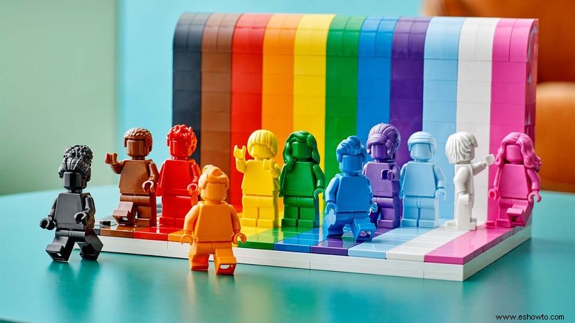 ¡El nuevo set LEGO Pride ilustra que todos son geniales! 