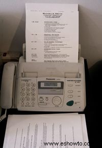 Cómo funcionan las máquinas de fax 