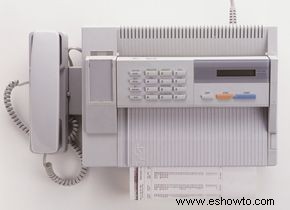 Cómo funcionan las máquinas de fax térmicas 