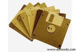 10 formas de reutilizar o reciclar disquetes 