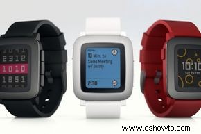 Cómo funciona el reloj Pebble 