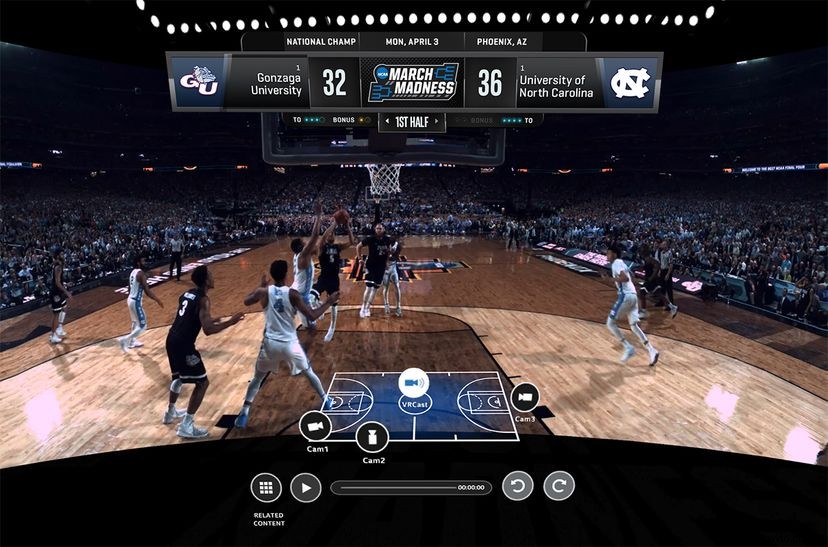 March Madness:un juego de alto riesgo para la realidad virtual 