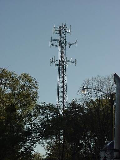 Fotos de la torre de telefonía celular 