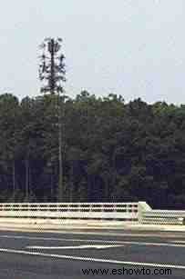 Fotos de la torre de telefonía celular 