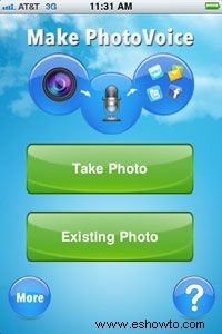 Cómo funciona la aplicación PhotoVoice para iPhone 