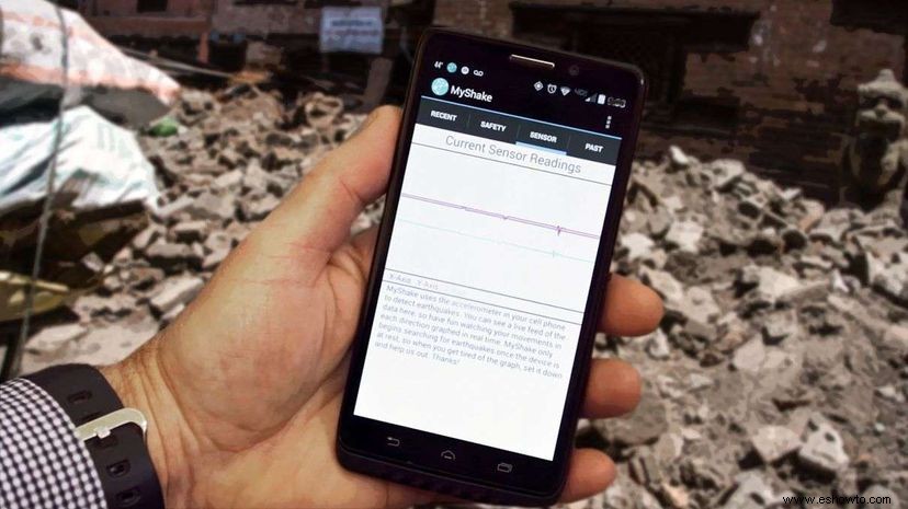 La aplicación que está creando una red de alerta temprana de terremotos 