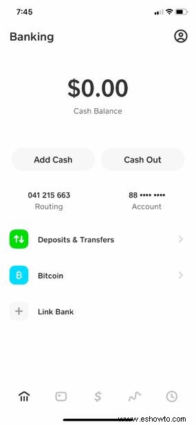 Cómo funciona la aplicación Cash 