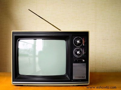 Imágenes de la evolución de la televisión 
