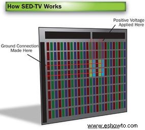 Cómo funciona SED-TV 